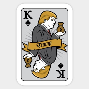 Donald Trump Card Sticker